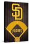 MLB San Diego Padres - Logo-Trends International-Stretched Canvas