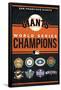 MLB San Francisco Giants - Champions 23-Trends International-Framed Poster