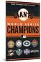 MLB San Francisco Giants - Champions 23-Trends International-Mounted Poster