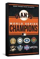 MLB San Francisco Giants - Champions 23-Trends International-Framed Stretched Canvas