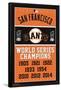 MLB San Francisco Giants - Champions-Trends International-Framed Poster