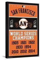 MLB San Francisco Giants - Champions-Trends International-Stretched Canvas