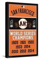 MLB San Francisco Giants - Champions-Trends International-Stretched Canvas