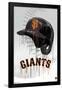 MLB San Francisco Giants - Drip Helmet 22-Trends International-Framed Poster