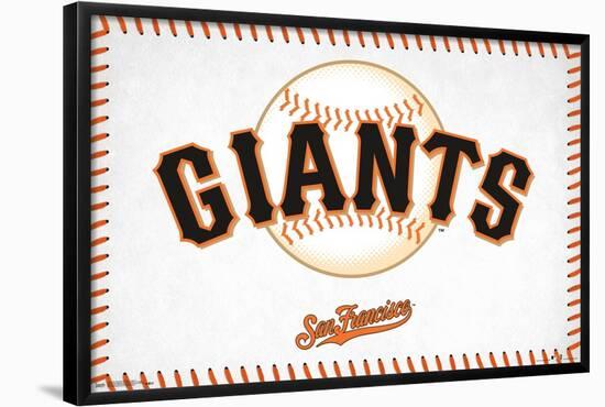 MLB San Francisco Giants - Logo 17-Trends International-Framed Poster