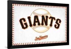 MLB San Francisco Giants - Logo 17-Trends International-Framed Poster