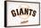 MLB San Francisco Giants - Logo 17-Trends International-Framed Stretched Canvas