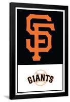 MLB San Francisco Giants - Logo 22-Trends International-Framed Poster