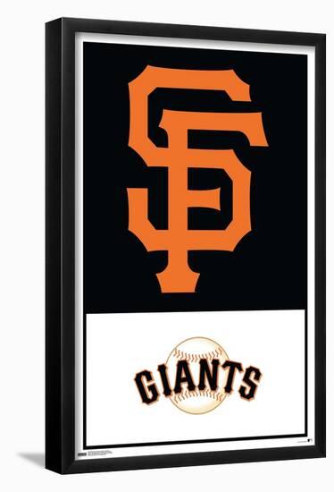 MLB San Francisco Giants - Logo 22-Trends International-Framed Poster