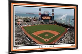 MLB San Francisco Giants - Oracle Park 22-Trends International-Mounted Poster