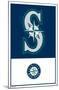 MLB Seattle Mariners - Logo 22-Trends International-Mounted Poster