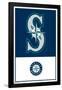 MLB Seattle Mariners - Logo 22-Trends International-Framed Poster