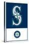 MLB Seattle Mariners - Logo 22-Trends International-Stretched Canvas