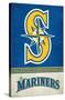 MLB Seattle Mariners - Retro Logo 18-Trends International-Stretched Canvas