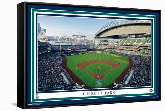 MLB Seattle Mariners - T-Mobile Park 22-Trends International-Framed Stretched Canvas