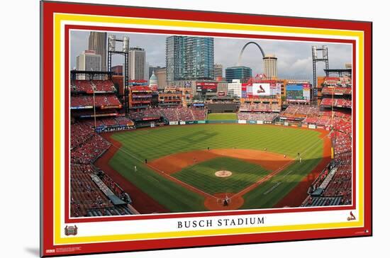 MLB St. Louis Cardinals - Busch Stadium 22-Trends International-Mounted Poster