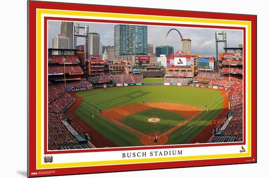 MLB St. Louis Cardinals - Busch Stadium 22-Trends International-Mounted Poster