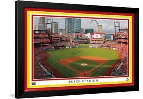 MLB St. Louis Cardinals - Busch Stadium 22-Trends International-Framed Poster