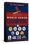 MLB St. Louis Cardinals - Champions 23-Trends International-Framed Stretched Canvas