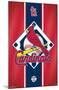 MLB St. Louis Cardinals - Logo 15-Trends International-Mounted Poster