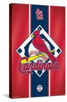 MLB St. Louis Cardinals - Logo 15-Trends International-Stretched Canvas