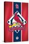 MLB St. Louis Cardinals - Logo 15-Trends International-Stretched Canvas