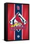 MLB St. Louis Cardinals - Logo 15-Trends International-Framed Stretched Canvas