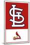 MLB St. Louis Cardinals - Logo 22-Trends International-Mounted Poster
