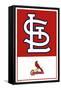 MLB St. Louis Cardinals - Logo 22-Trends International-Framed Stretched Canvas