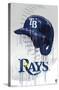 MLB Tampa Bay Rays - Drip Helmet 22-Trends International-Stretched Canvas