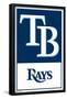 MLB Tampa Bay Rays - Logo 22-Trends International-Framed Poster