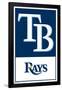 MLB Tampa Bay Rays - Logo 22-Trends International-Framed Poster