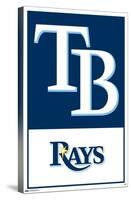 MLB Tampa Bay Rays - Logo 22-Trends International-Stretched Canvas