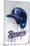 MLB Texas Rangers - Drip Helmet 22-Trends International-Mounted Poster