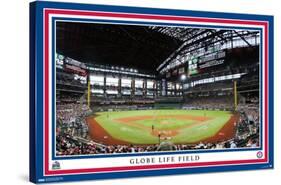MLB Texas Rangers - Globe Life Field 22-Trends International-Stretched Canvas