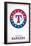 MLB Texas Rangers - Logo 17-Trends International-Framed Poster