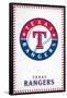 MLB Texas Rangers - Logo 17-Trends International-Framed Poster