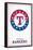 MLB Texas Rangers - Logo 17-Trends International-Framed Stretched Canvas