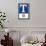 MLB Texas Rangers - Logo 22-Trends International-Framed Poster displayed on a wall