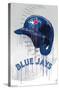 MLB Toronto Blue Jays - Drip Helmet 22-Trends International-Stretched Canvas