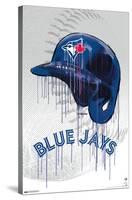 MLB Toronto Blue Jays - Drip Helmet 22-Trends International-Stretched Canvas