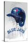 MLB Toronto Blue Jays - Drip Helmet 22-Trends International-Stretched Canvas