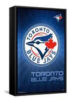 MLB Toronto Blue Jays - Logo 16-Trends International-Framed Stretched Canvas