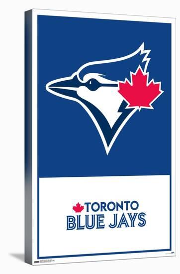 MLB Toronto Blue Jays - Logo 22-Trends International-Stretched Canvas