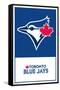 MLB Toronto Blue Jays - Logo 22-Trends International-Framed Stretched Canvas