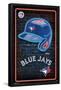 MLB Toronto Blue Jays - Neon Helmet 23-Trends International-Framed Poster