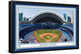 MLB Toronto Blue Jays - Rogers Centre 22-Trends International-Framed Poster
