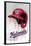 MLB Washington Nationals - Drip Helmet 22-Trends International-Framed Poster