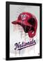 MLB Washington Nationals - Drip Helmet 22-Trends International-Framed Poster