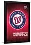 MLB Washington Nationals - Logo 16-Trends International-Framed Poster